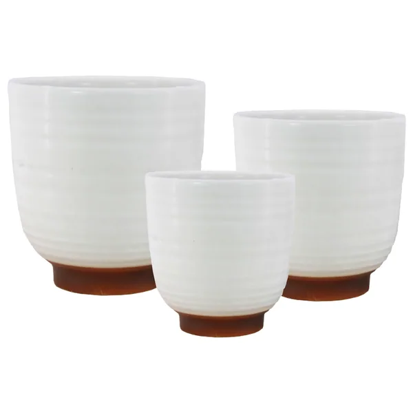 MCarr 24pc 4.3" X-Small Planter Set White (Case of 24)