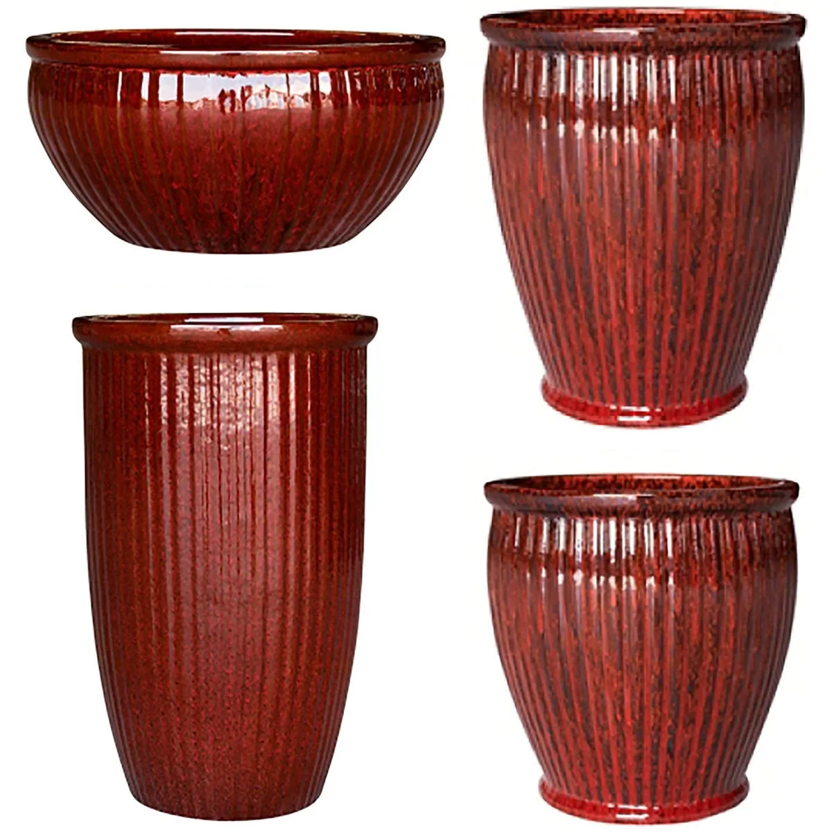 MCarr 26pc Mix Planter Pallet Red Wine