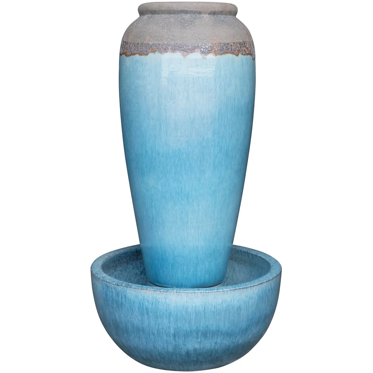 MCarr 3 Units 1936 39.4" Fountain Volcanic Milky Blue - Image 2