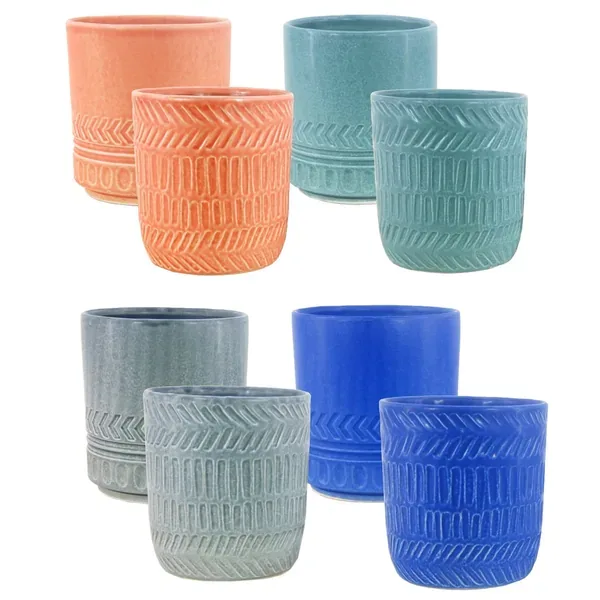 MCarr 32PC 4" X-Small Planter Set Mixed Colors (Case of 32) - Image 2