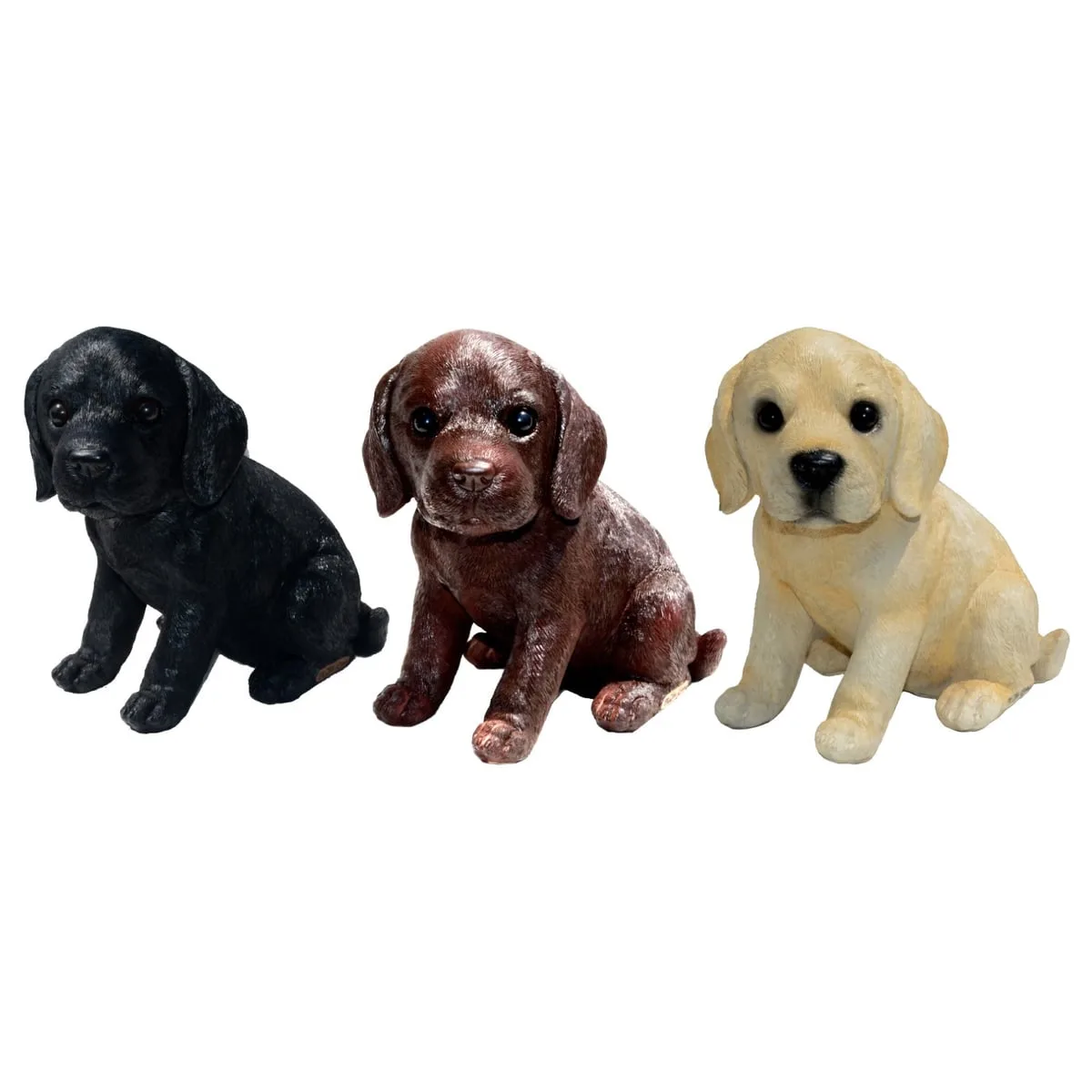 MCarr 6PC Sm Lab Puppies Mix 2 Of Each Color - Image 2