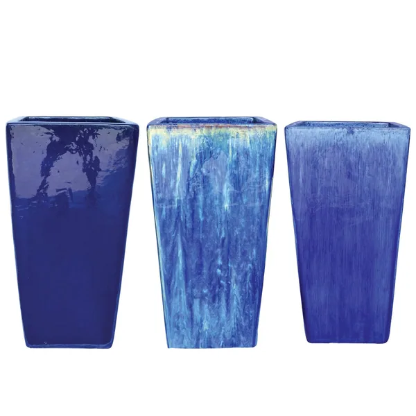 MCarr Tall Smooth Taper Planter, Mixed Colors (Pallet of 15)