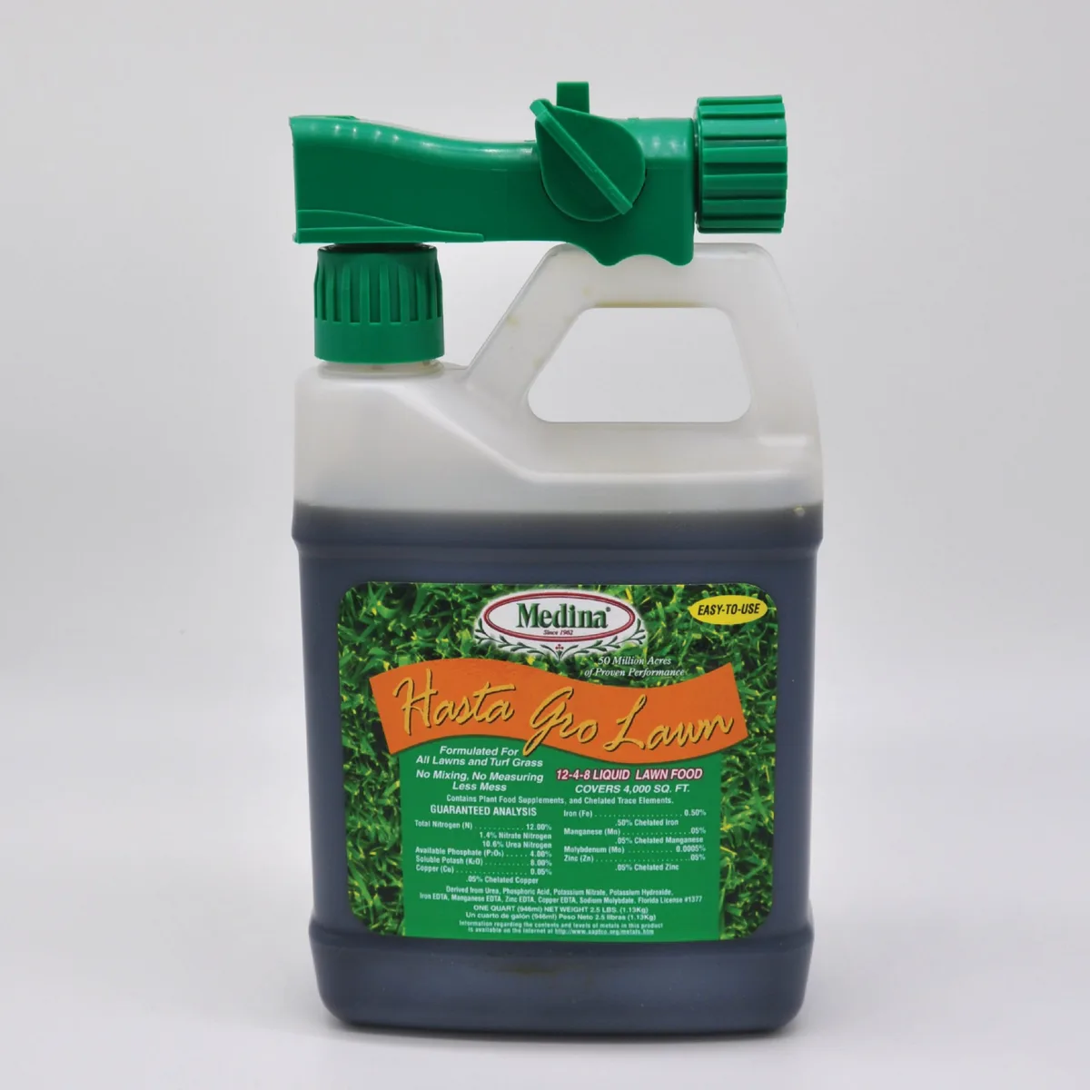 Medina 32oz Hastagro Lawn 12-4-8 RTS - Image 2