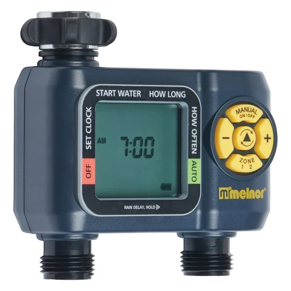 Melnor 2 Zone Digital Water Timer Square