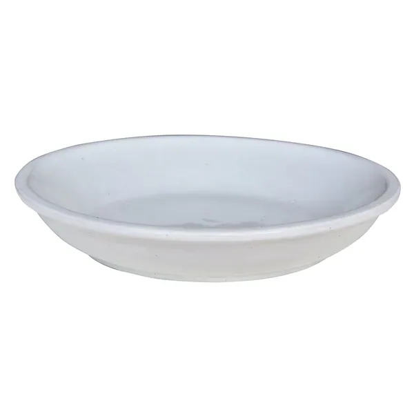 Michael Carr 11.8" Flared Round Saucer White - Image 2