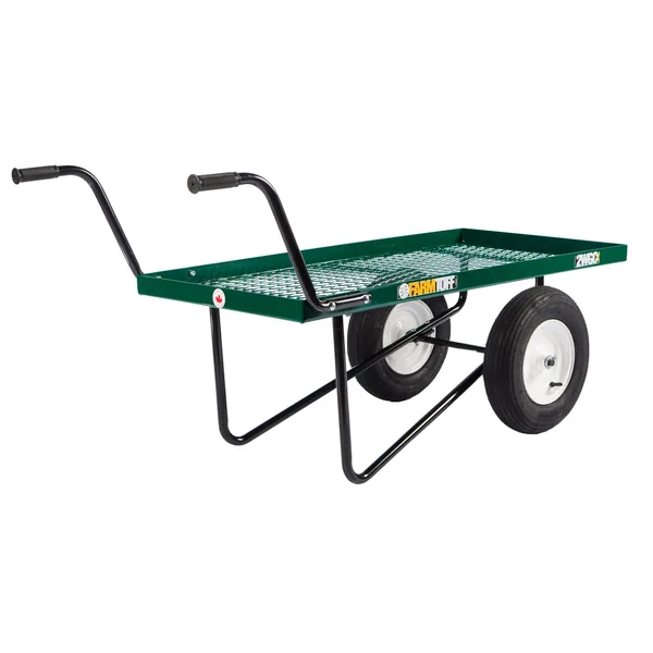 Millside 24x48" Metal Deck 2 Whl Push Cart
