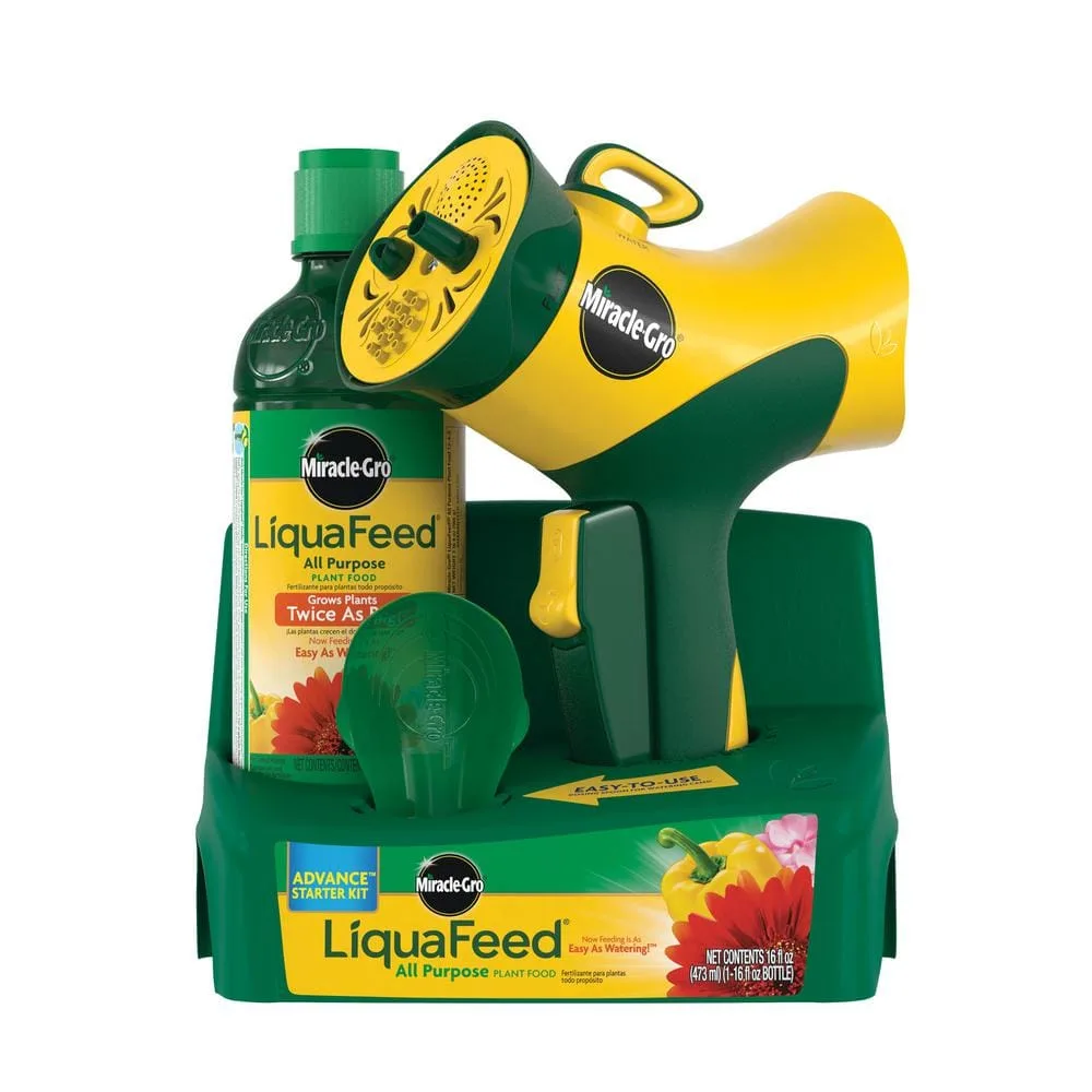 Miracle Gro 16oz Liquafeed All Purpose Plant Food Advanced Starter Kit - Image 2