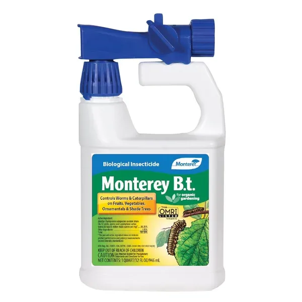 Monterey 32oz B.t. Bacillus thuringiensis Biological Insecticide RTS BT - Image 2