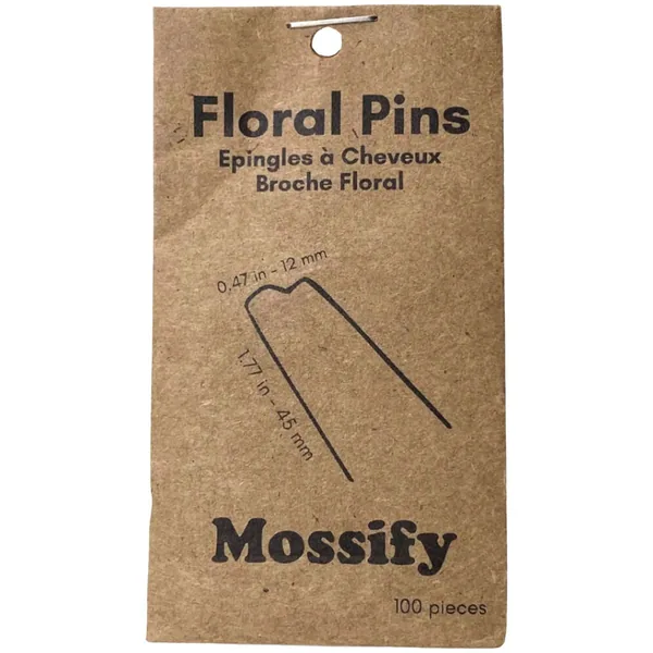Simply Mossy Art Mossify 100pk Floral Pins