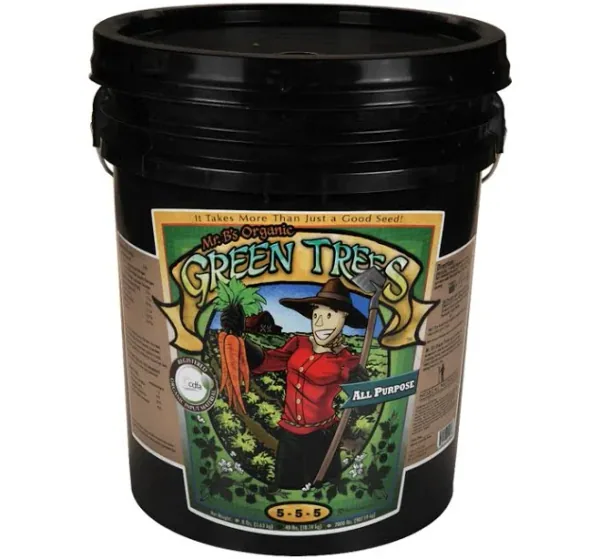 Mr. B's Green Trees Organic All Purpose 40lbs 5 Gallon (PAST ORIGINAL EXPIRATION