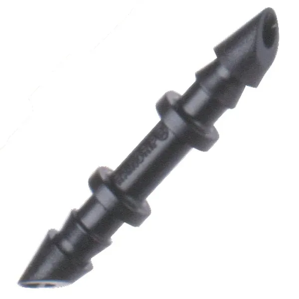 National Diversified Rain Drip 1/4" Barbed Connector Bulk 25pk - Image 2