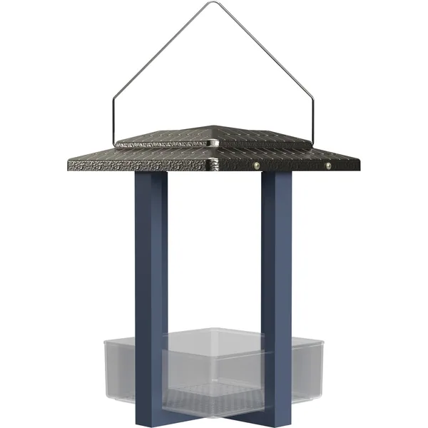 Natures Way 4 Cup Fly-in Hanging Metal Fly Through Bird Feeder
