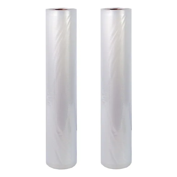 NatureVac NatureVac Vacuum Seal Bags All Clear 11in x 19.5ft (2 Rolls/Box)