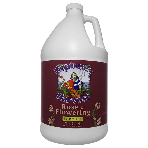 Neptune's Harvest Rose & Flowering Fertilizer 2-6-4