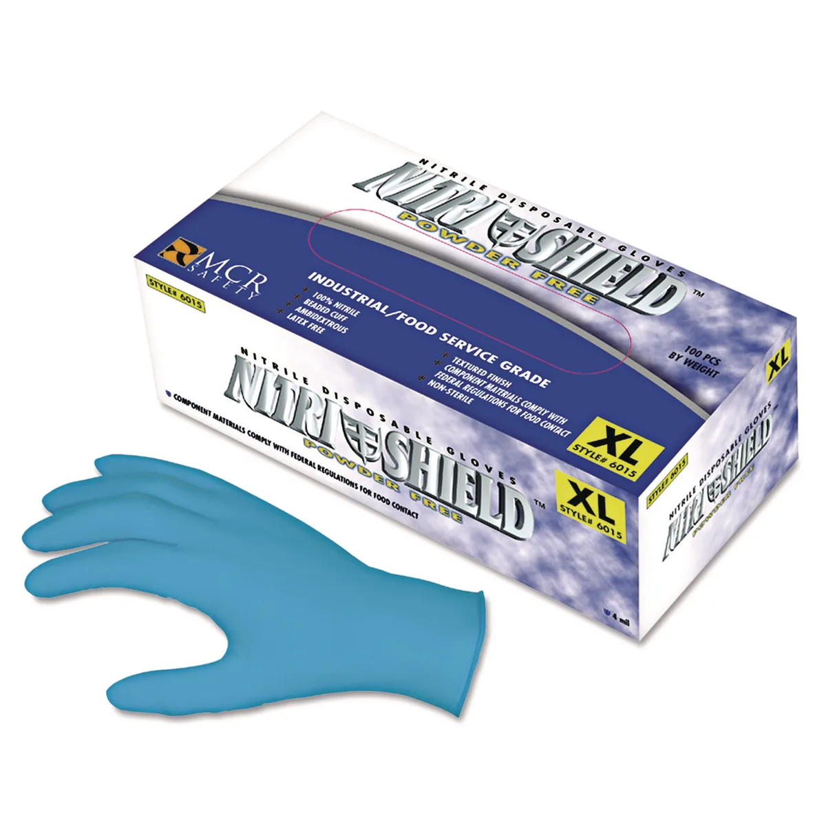 Nitrile Gloves 4mil Large (100pcs/Box) - Image 2