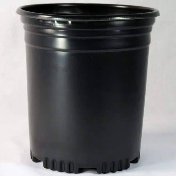 Nursery Supplies PF310 1-Gallon Pressure-Formed Pot, Black (Bundle of 80)