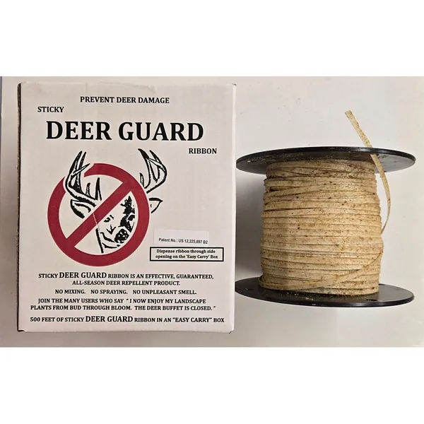 Olson 6pc 3/16in x 500ft Roll Deer Guard Stiky Ribbon in Dispenser Master Case