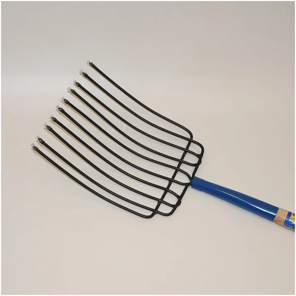 Organic 54" Hay/Silage Fork Heavy Duty 10 Tine Forged Handle