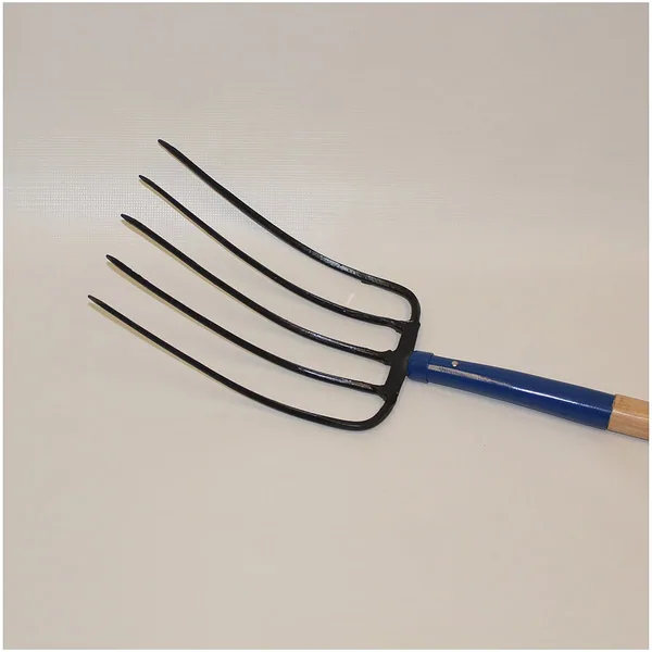 Organic Hay Fork 5 Tine With 54" Handle
