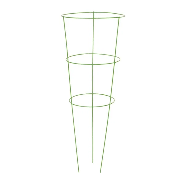 Panacea 42" Green Tomato Cage 3 Leg 3 Ring