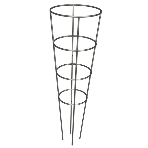 Panacea 54" Tomato Cage 4 Leg 4 Ring Galvanized