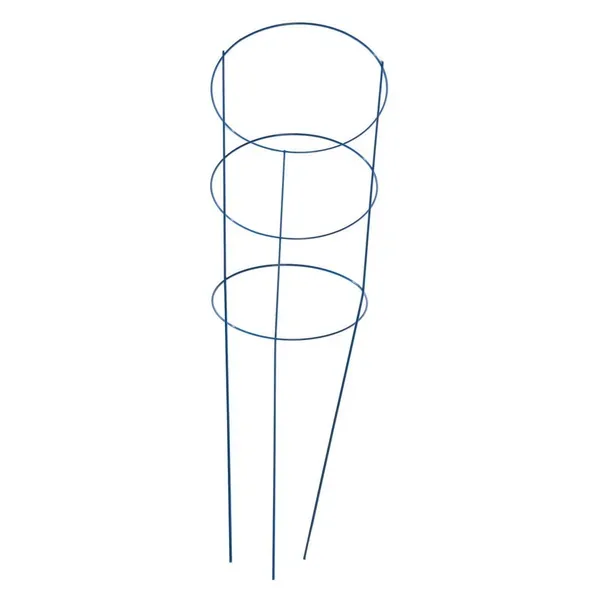 Panacea 54" with 16" Top Ring HD 4 Leg 4 Ring Galvanized Tomato Cage - Image 3