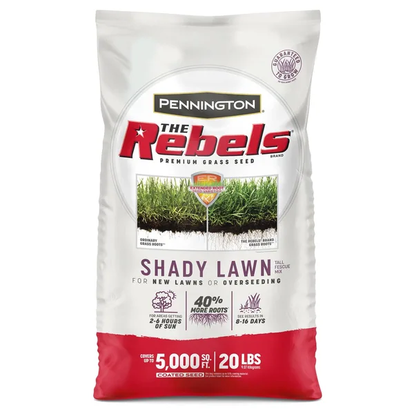 Central Garden & Pet Penn 20 lbs The Rebels Shady Lawn Mix Pc