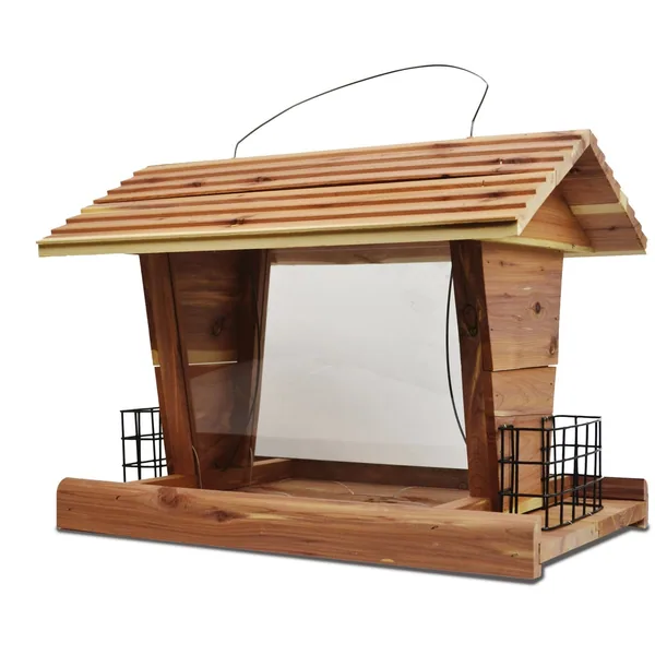 Cedar Works Pennington Cedar Grand Chalet Feeder