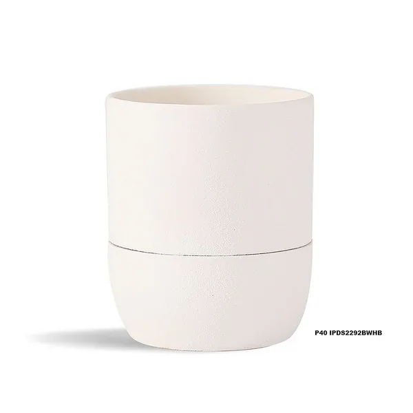 PHG 5"x5.5" Urban Dweller Self-Watering Pot Bright White
