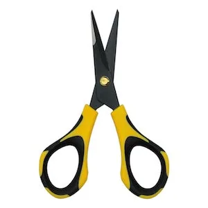 Piranha Piranha Pruner Bonsai Scissors - Fluorine Coated - Yellow & Black Handle