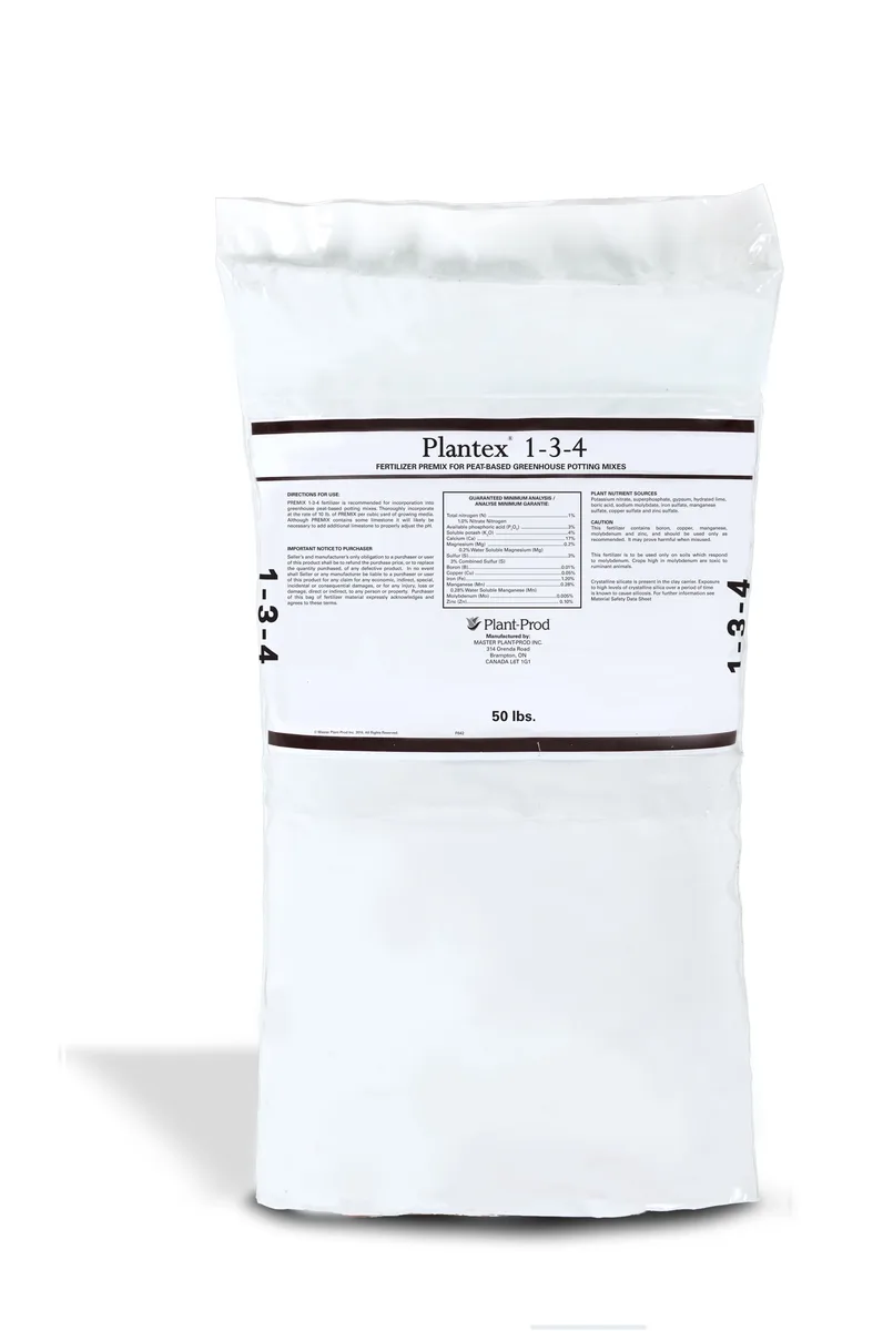 Plant-Prod 1-3-4 Premix Fertilizer 50Lb - Image 2