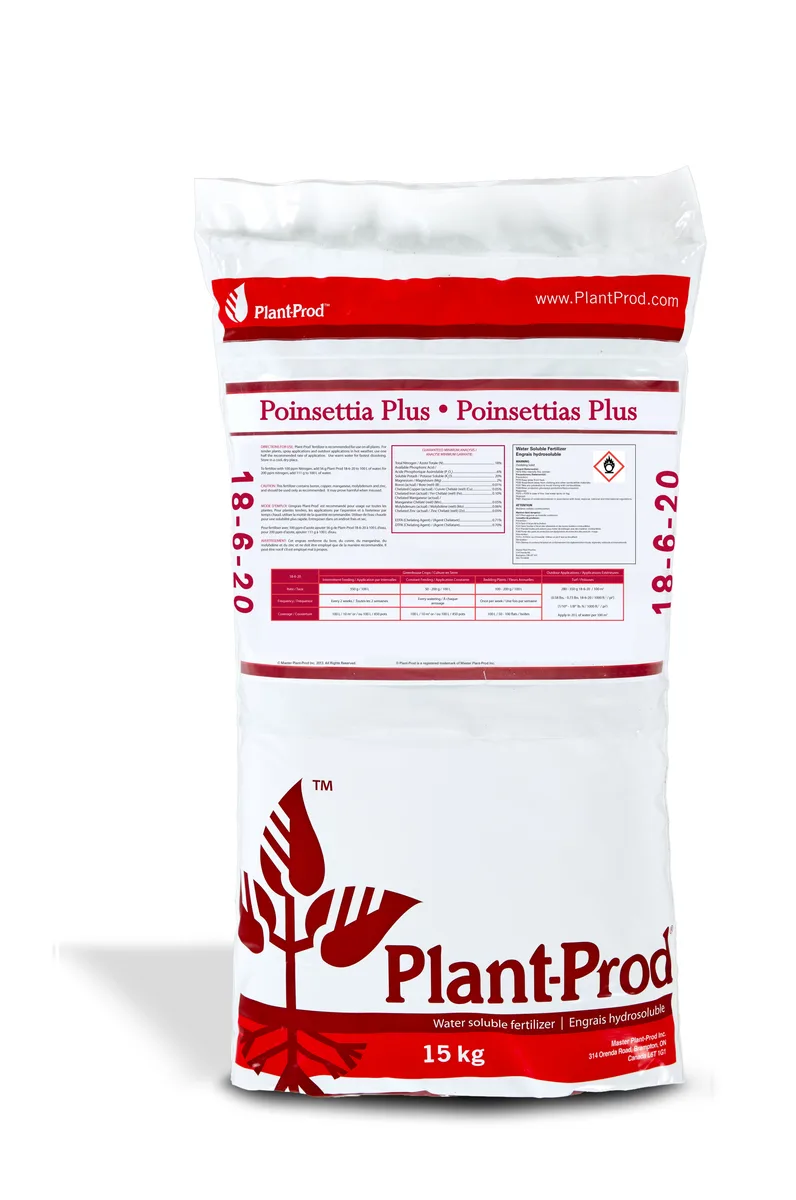 Plant-Prod 18-6-20 Poinsettia Plus 25Lb - Image 2
