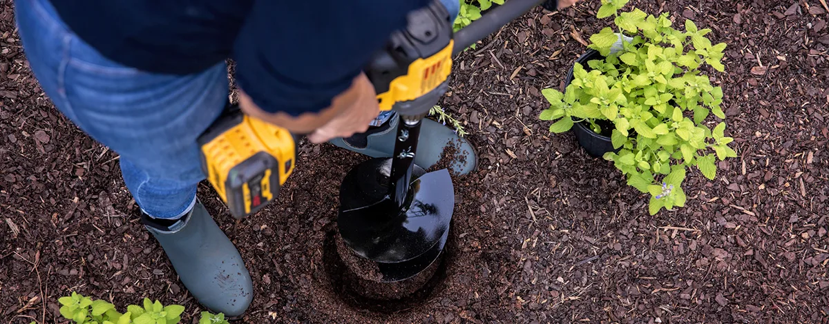 Power Planter 1.5"x18" Old Glory Garden Auger - Image 2