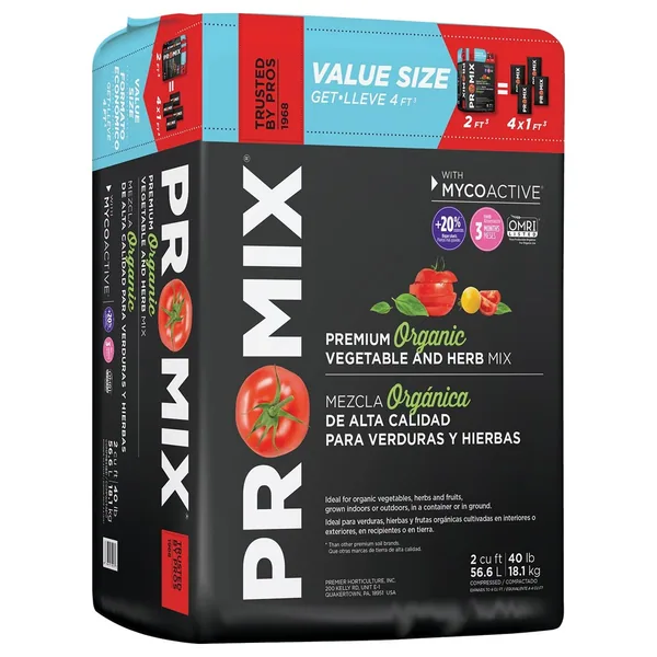 Premier Org Veg & Herb Mix 2cf Compressed