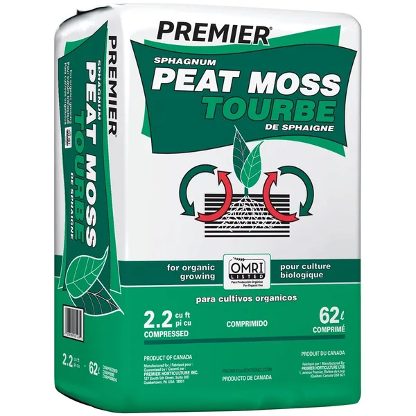 Premier Peat Moss 2.2cf