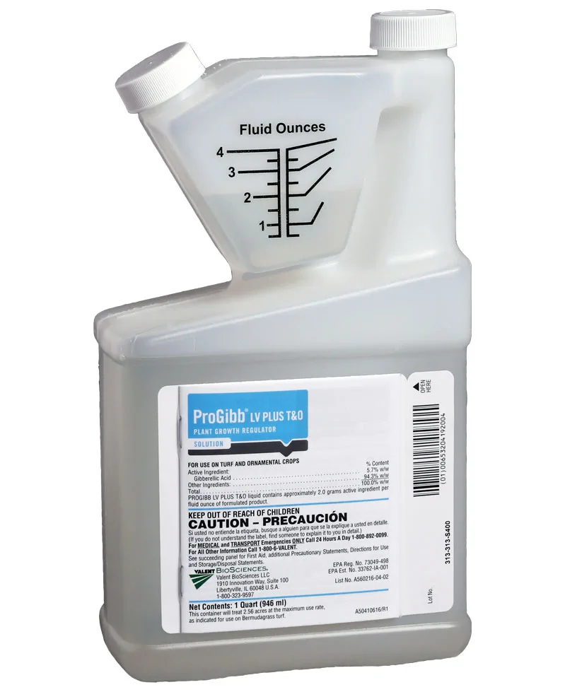 ProGibb LV Plus T&O 1Qt OMRI Plant growth regulator ( Gibberellic acid ) — Case of 12 - Image 2