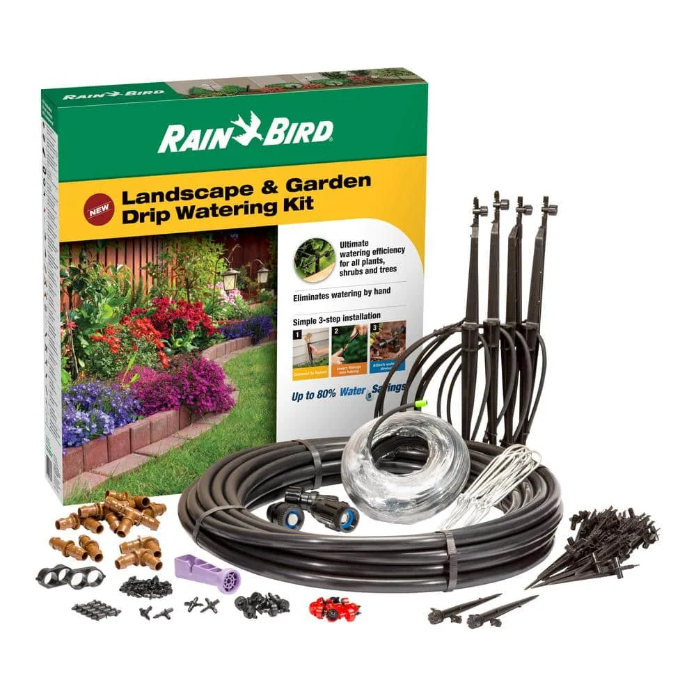 Rain Bird Landscape & Garden Drip Watering Kit