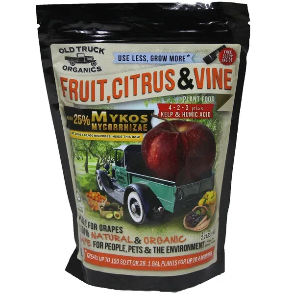 Reforestation Technologies Int Old Truck Organics 2.2 lbs Fruit, Citrus & Vine Fertilizer - Image 2