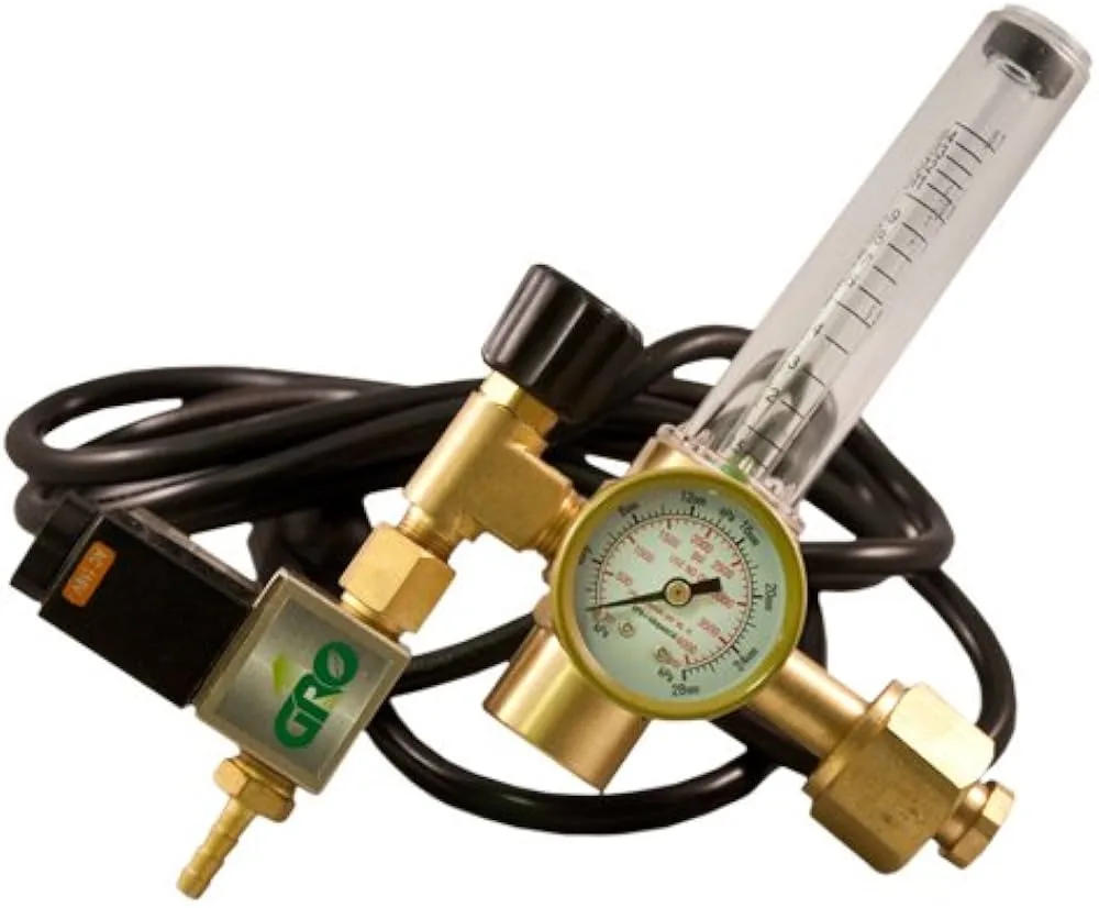 GROW1 CO2 Regulator Single (Refurbished) - Image 2