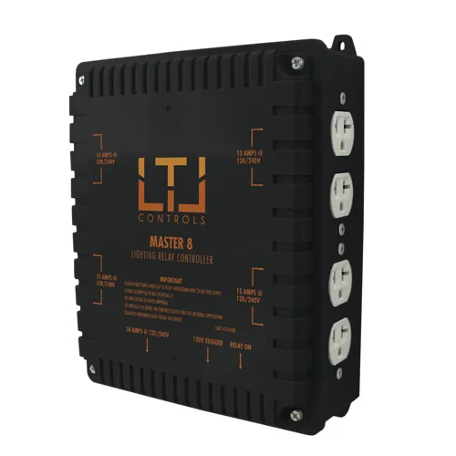 LTL Controls LTL MASTER8 Eight Light Controller - without timer (Refurbished)