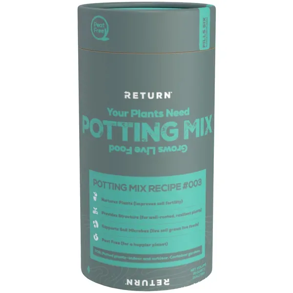 Return 2qt Tube Potting Mix - Image 2