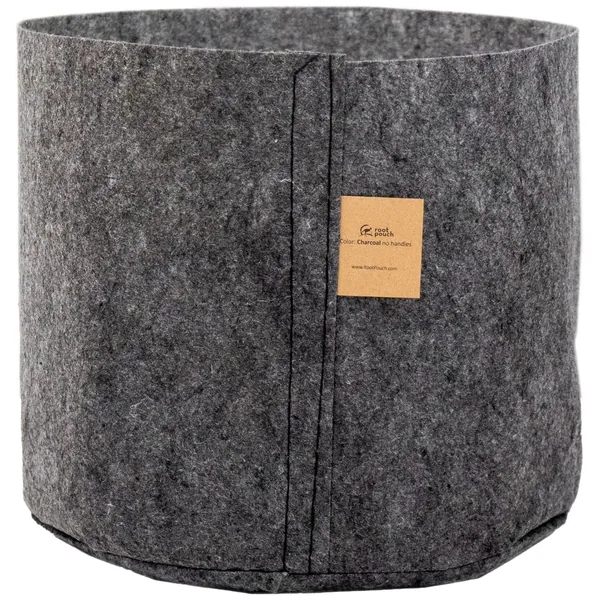 Root Pouch #01 Charcoal One & Done 1gal Fabric Pot