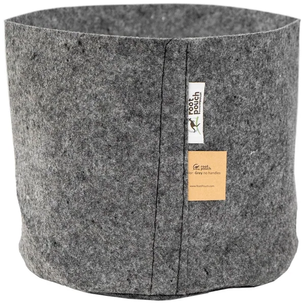 Root Pouch #07 Grey Natural Blend 7gal Fabric Pot