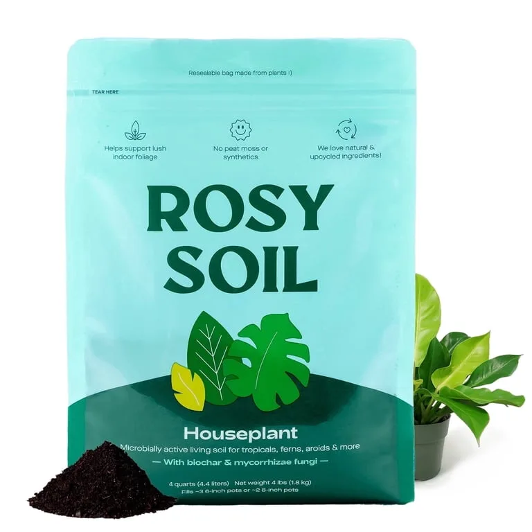 Rosy Soil 4qt Indoor Potting Mix - Image 2