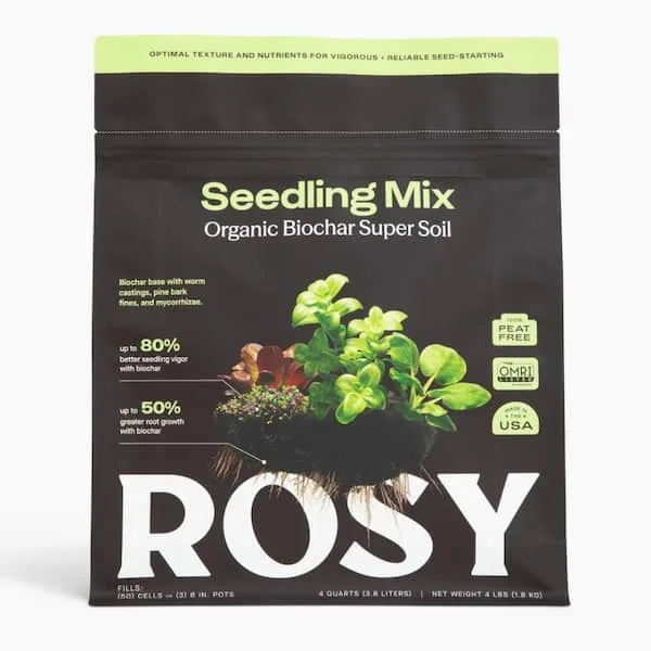 Rosy Soil 4qt Seedling Mix — priced per each; minimum 8; multiples of 8 - Image 2