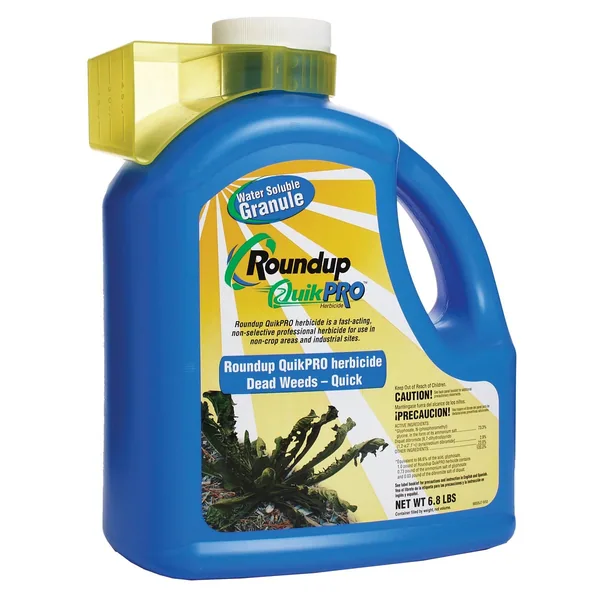 Roundup QuikPro 6.8Lb ( Glyphosate + diquat ) — Case of 4