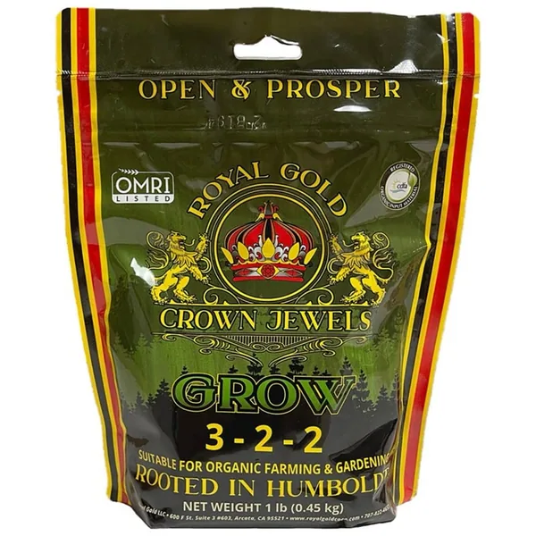 Royal Gold Crown Jewels 20lb 3-2-2 Grow