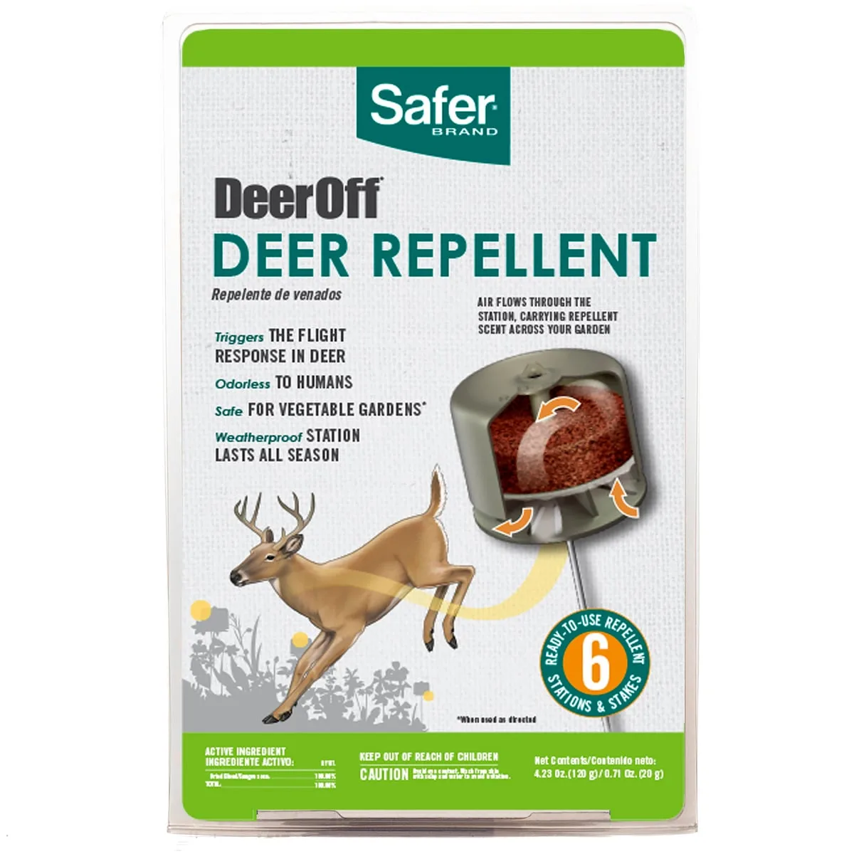Safer Deer Repellent Waterproof Stations