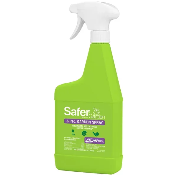 Safer Garden 24oz Fungicide RTU OMRI Listed - Image 2