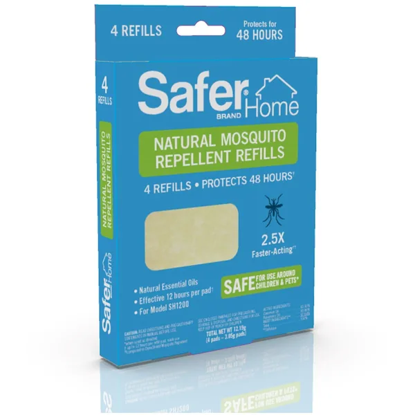 Safer Home 4pk Mosquito Repellent Pad Refill